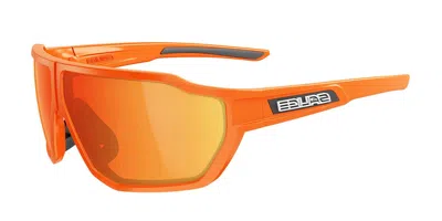 Salice 024 Rw Arancio/rw Rosso Occhiali Da Sole Bianchi Per Uomo In Orange