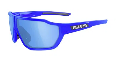 Salice 024 Rw Blu/rw Blu Occhiali Da Sole Bianchi Per Uomo In Blue