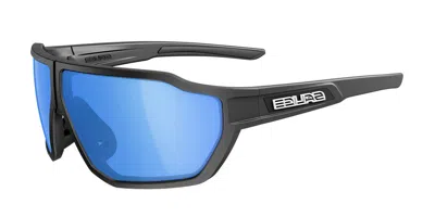 Salice 024 Rw Nero/rw Blu Occhiali Da Sole Neri Per Uomo In Black