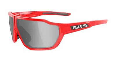 Salice 024 Rw Rosso/rw Nero Occhiali Da Sole Bianchi Per Uomo In Blue