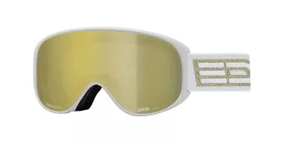 Salice 100 Darwf Bianco/rw Oro Occhiali Da Sole Bianchi Per Uomo In White