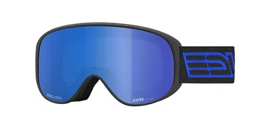 Salice 100 Darwf Nero/rw Blu Occhiali Da Sole Neri Per Uomo In Blue