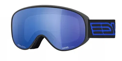 Salice 101 Darwf Nero/rw Blu Occhiali Da Sole Neri Per Uomo In Black