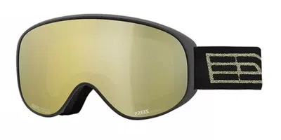 Salice 101 Darwf Nero/rw Oro Occhiali Da Sole Neri Per Uomo In Black