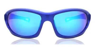 Salice 342 Rw Cobalto/rw Blu Occhiali Da Sole Blu Per Uomo In Blue