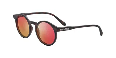 Salice 38 Rw Demi/rw Rosso Occhiali Da Sole Tartarugatishell Per Uomo In Brown