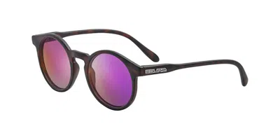 Salice 38 Rw Demi/rw Viola Occhiali Da Sole Tartarugatishell Per Uomo In Black