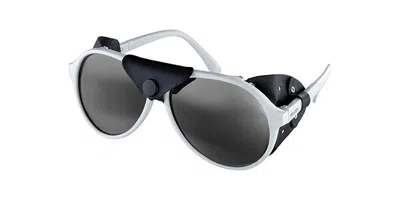 Salice 59g Q Bianco/white Occhiali Da Sole Bianchi Per Uomo