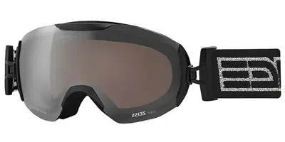 Salice 604 Tech Polarized Nero/rw Argento Occhiali Da Sole Neri Per Uomo In Black