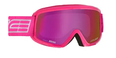 Salice 608 Darwf Fucsia/rw Viola Occhiali Da Sole Rosa Per Uomo In Pink