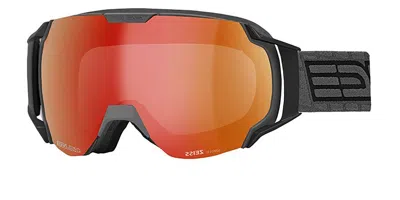 Salice 619 Tech Polarized Antracite/rw Rosso Occhiali Da Sole Grigi Per Uomo In Gray