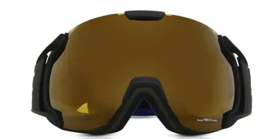 Salice 619 Tech Polarized Nero/rw Blu Occhiali Da Sole Neri Per Uomo In Transparent