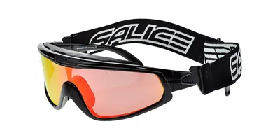 Salice 915 Acrx Bianco/rw Blu Occhiali Da Sole Neri Per Uomo In Black