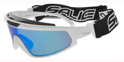 Salice 915 Rw Bianco/rw Blu Men's Sunglasses White Size Standard