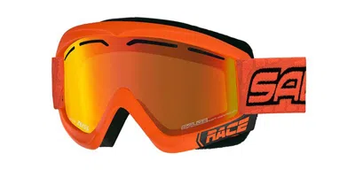 Salice 969 Darwfv Arancio/rw Rosso Occhiali Da Sole Arancioni Per Uomo In Orange