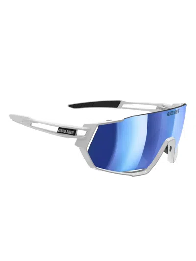 Salice Geometric Sunglasses In White
