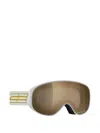 Salice Logo-print Ski Goggles In Green