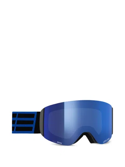 Salice Striped Ski Goggles In Black
