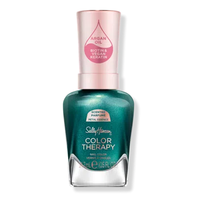 Sally Hansen Color Therapy Scented Nail Polish Collection - Zen Re-treat In Green