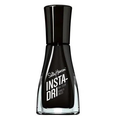 Sally Hansen Insta-dri 1 Stroke-1 Coat-done! Nail Varnish - Black To Black