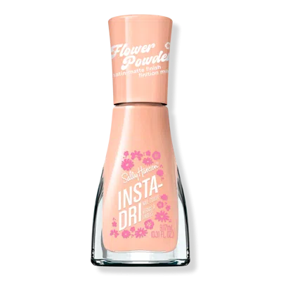 Sally Hansen Insta-dri Flower Powder Limited-edtion Nail Polish Collection - Poppy Into Action In Orange