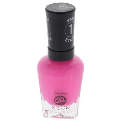 Sally Hansen Ladies Miracle Gel Neon 0.5 oz 050 Fuchsia Fever Nails 3616302470815 In Red