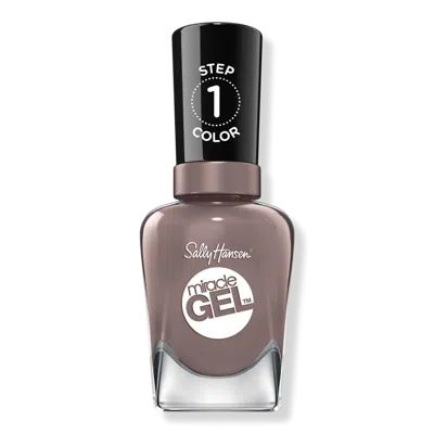 Sally Hansen Miracle Gel Nail Polish, Blacks, Whites, & Nudes - To The Taupe