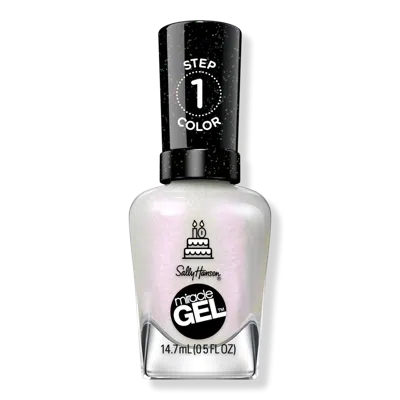 Sally Hansen Miracle Gel Nail Polish, Blacks, Whites, & Nudes - Twinkle Whites