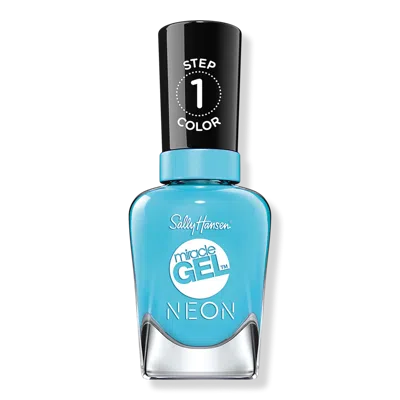 Sally Hansen Miracle Gel Nail Polish, Blues & Greens - Miami Ice Neon