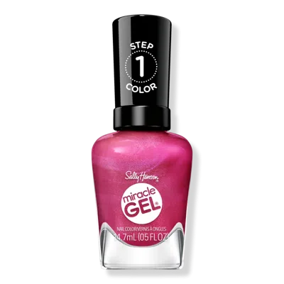 Sally Hansen Miracle Gel Supercharged Pinks Nail Polish Collection - Berry Best Effort