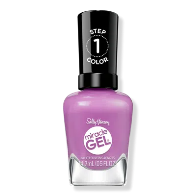 Sally Hansen Miracle Gel Supercharged Pinks Nail Polish Collection - Unstop-purple