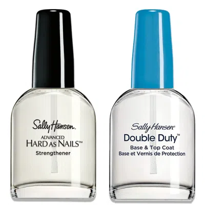 Sally Hansen Nail Care Strength + Protect Bundle In White