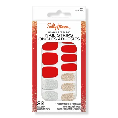 Sally Hansen Salon Effects Nail Strips - A-list Ruby