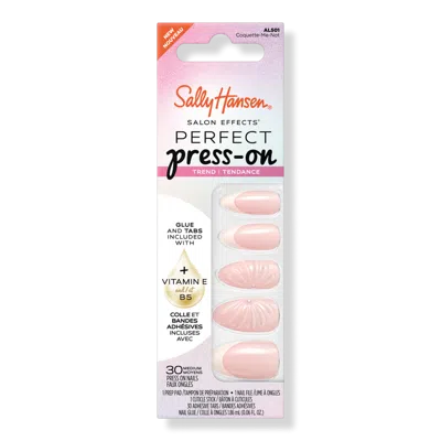 Sally Hansen Salon Effects Perfect Press-on Pink Nails - Coquette-me-not