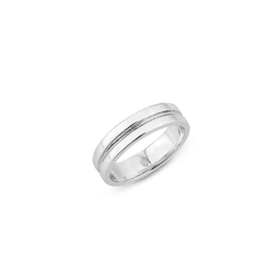 Sally Skoufis Men's Infinito Ring In Sterling Silver