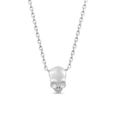 Sally Skoufis Mens Peace Necklace With Sterling Silver