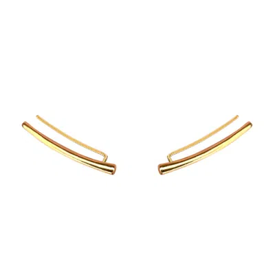 Sally Skoufis Women's Alchemy Ear Climber In 18k Gold Vermeil