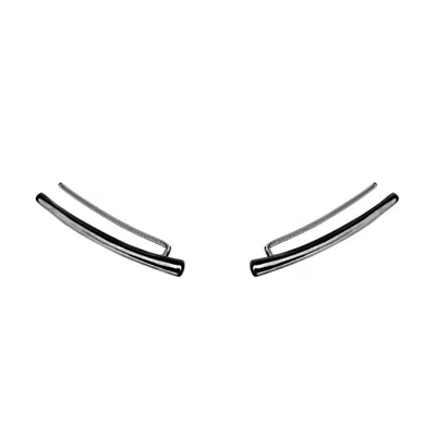 Sally Skoufis Women's Alchemy Ear Climber In Black Rhodium
