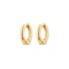 Sally Skoufis Women's Alchemy Huggie Petite In 18k Gold Vermeil In Gold