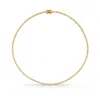 Sally Skoufis Women's Gold / White Flirtation Necklace With Man Made Cz Diamond Stimulant In Sterling Silver & 18k In Multi