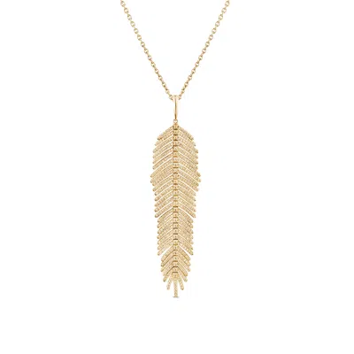Sally Skoufis Women's Gold / White Freedom Necklace With Man Made Cz Diamond Stimulant In 18k Gold Vermeil In Multi
