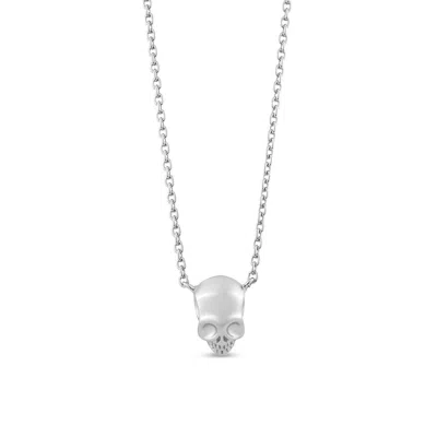 Sally Skoufis Women's Peace Necklace In Sterling Silver
