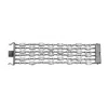 Sally Skoufis Women's White / Black Regen Bracelet With Man Made Cz Diamond Stimulant In Premium Black Rhodium In Multi