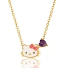Sallyrose Heart Birthstone Charm Necklace In Multi
