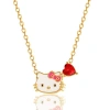 Sallyrose Heart Birthstone Charm Necklace In Multi
