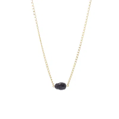 Salome Women's Gold / Black Noir Scarab Necklace