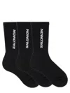 Salomon 3-pack Socks Everyday Crew In Animal Print