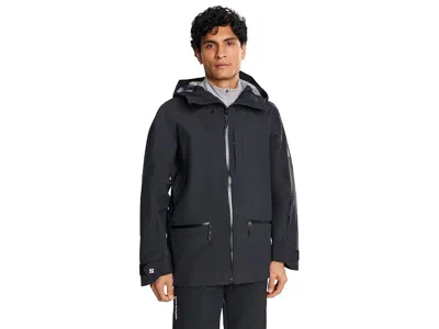 Salomon Absolute 3 Layer Jacket Men's Clothing Deep Black: Lg, Elastane/polyamide