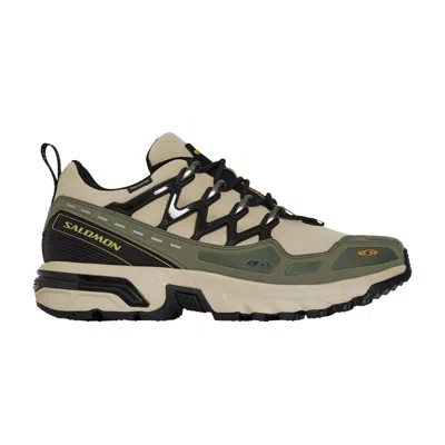 Pre-owned Salomon Acs+ Cswp 'cement Deep Lichen Green'