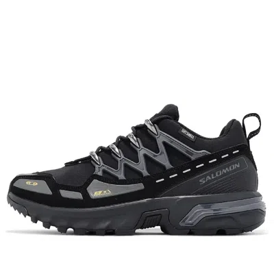 Salomon Acs+ Og Clima Waterproof 'black Golden Yellow' In Multi